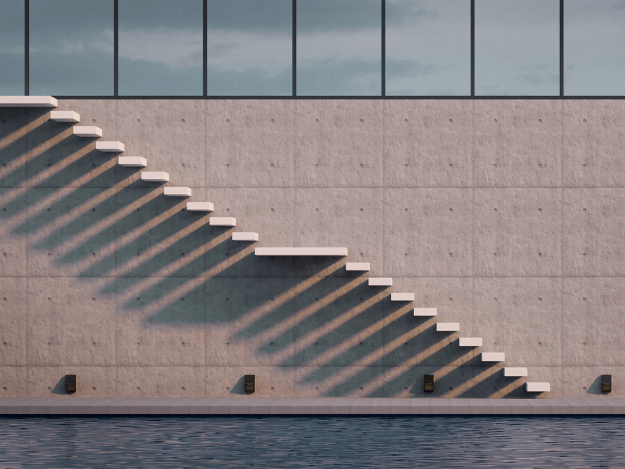 Konzolové schodiště: Vzdušné a elegantní řešení, které šetří prostor