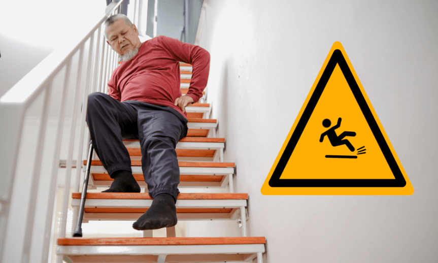 Protiskluzové pásky zásadně zvyšují bezpečnost pohybu po schodech