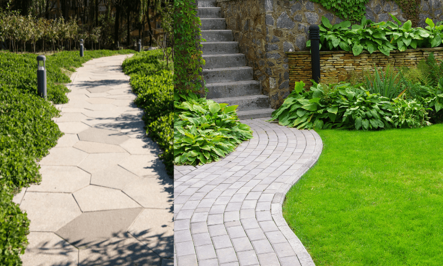 Jak vytvořit funkční, krásné a trvalé chodníky v zahradě