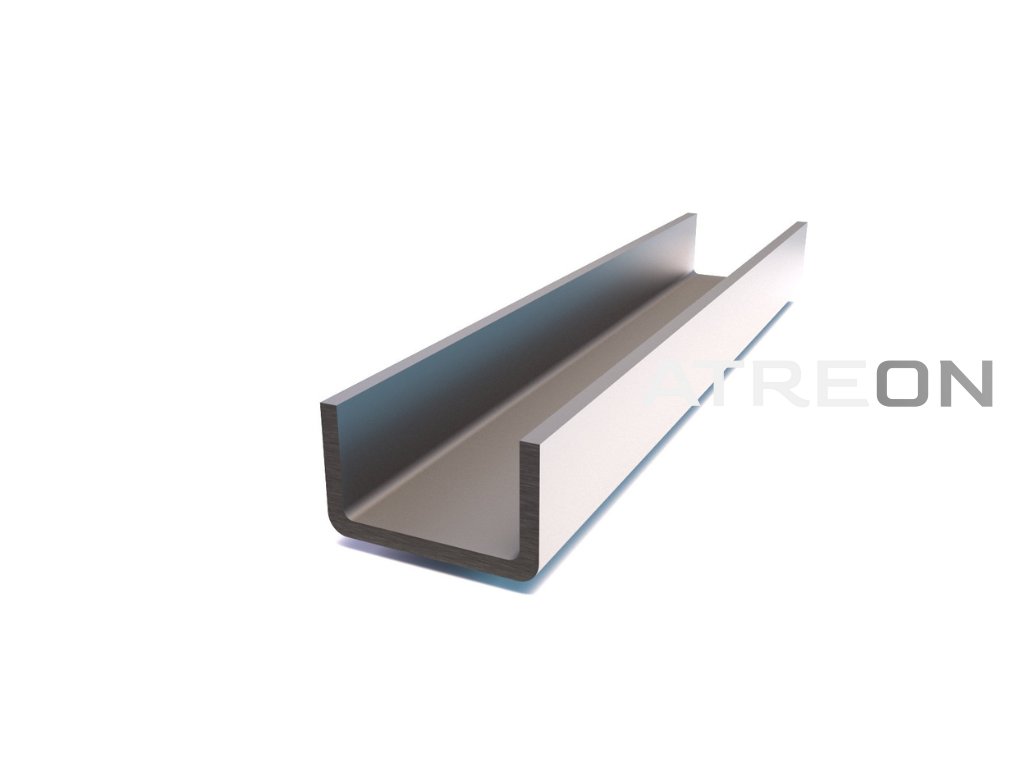 U profil 25x25x2 z kategorie U profily - SKLADEM | ATREON.cz