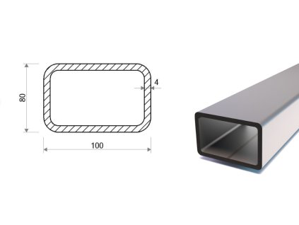 Jekl 100x80x4 (S355)