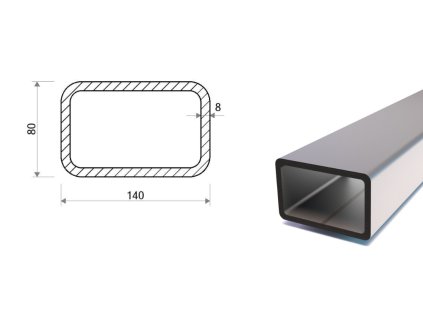 Jekl 140x80x8