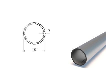 Trubka svařovaná konstrukční 133x3 (S355)