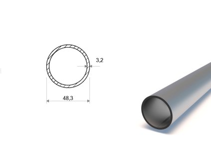 Trubka svařovaná konstrukční 48,3x3,2 (S355)