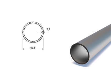 Trubka bezešvá 63,5x2,9