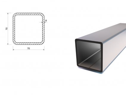 Jekl 70x70x8 (S355)