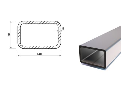 Jekl 140x70x5 (S355)