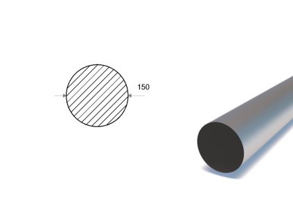 Kulatina 150 mm (S355)