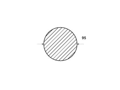 Kulatina 95 mm (S355)