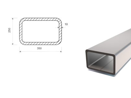 Jekl 350x250x10 (S355)