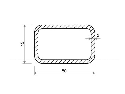 Jekl 50x15x2