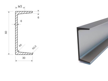 UPN 60 (30x60x30x6)
