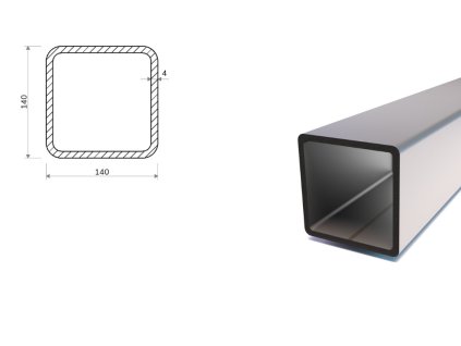Jekl 140x140x4 (S355)
