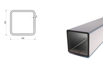 Jekl 140x140x6 (S355)