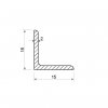 Hliníkový profil L 15x15x2 (EN 6060)_2