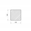 Hliníková tyč čtvercová 120x120 mm (EN 6082)_2