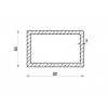 Hliníkový jekl 80x50x3 (EN 6060)_2