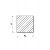 Hliníková tyč čtvercová 10x10 mm (EN 6060)_2