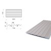 Trapézový plech TR18/188 AlZn, tloušťka 0,63 mm, šířka 1128 mm, délka 6 m
