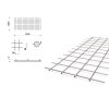 Svařovaná síť 30x30, 1x2 m, průměr 3 mm