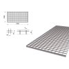 Pozinkovaný rošt protiskluzový 1000x1000 mm, oko 30x30 mm