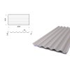 Vlnitý plech V18/76 AlZn, tloušťka 0,63 mm, šířka 1064 mm, délka 2 m
