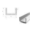 Hliníkový U profil 25x40x25x3
