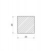 Ocel čtvercová 20x20 mm_2