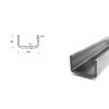 Nerezový U profil 50x100x50x6x8,5
