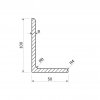Nerezový L Profil (1.4301/7) 100x50x8_2