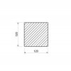 Nerezová čtvercová ocel  120x120 mm (1.4301/7)_2